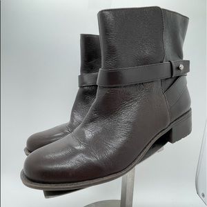 Easy Spirit super comfy Brown Leather Upper Women's Ankle Boots 8.5